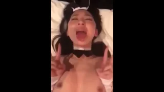 「んへぇ♡」これほどの美人でも彼氏とのハメ撮りではアヘ顔を晒すほど淫乱 - FC2 Video - 290077