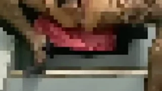 【人妻素人　通りすがりのマンションの階段で公開2穴オナニー】落書きボディタイツで露出お散 - FC2 Video - 290467