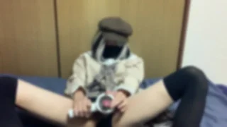 【お試し動画】 女装子♡ 制服着てオナニーしちゃいました/// 新しいおもちゃ刺激強すぎますっ♡♡ - FC2 Video - 293272