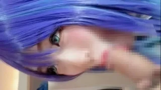 神秘的な瞳が魅惑的なコスプレ美女 チンポをバキュームフェラしまくって口内射精でザーメン抜きまくる！ - FC2 Video - 294659