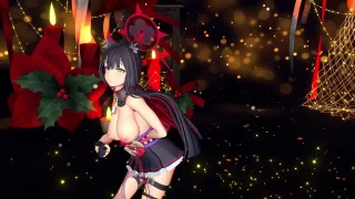 【ブルアカMMD】狐坂ワカモ/気まぐれメルシィ *******【紳士向け】 - FC2 Video - 295693