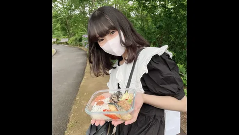 野外で口の中に出された体液を一滴残らず飲み干す専門**を密室に連れ込みスレンダーな身体に生中出し！ - FC2 Video - 296187