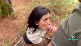 買い物カート返却の奥様ナンパ　美男子の誘いにその気になりアジトでたっぷりと生マンコでオーガズム楽しむ - FC2 Video - 297416