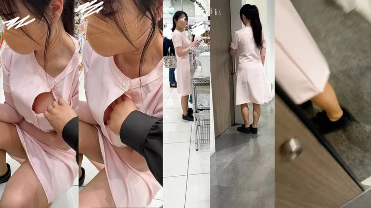 SS級爆乳！調剤師のおさんを粘着おっぱい揉み【おっぱい悪戯】.mp4 - FC2 Video - 297544