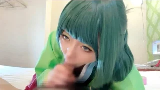 メチャッコ可愛いが過ぎるコスプレ痴女が得意のパターンでフル勃起チンポをしゃぶり抜いて口内射精！ - FC2 Video - 299622