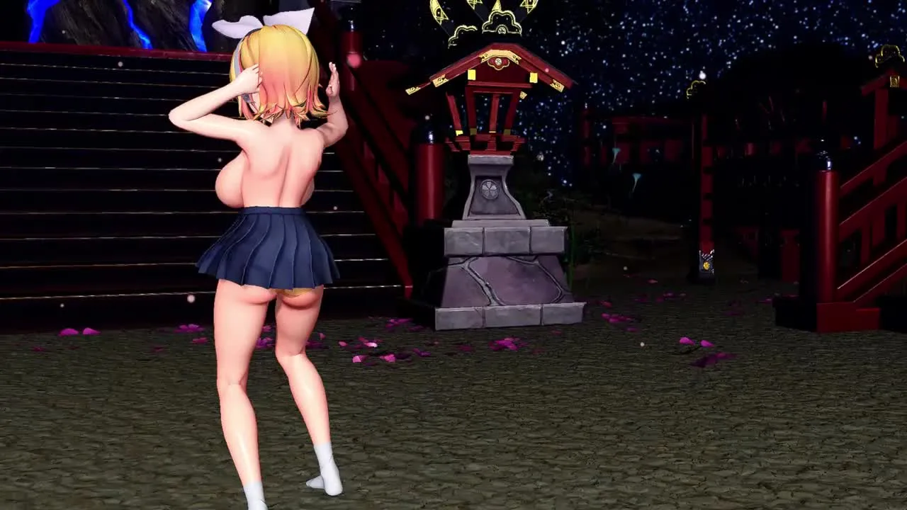 鏡音リン/WiggleWiggle【MMD】 - FC2 Video - 304007