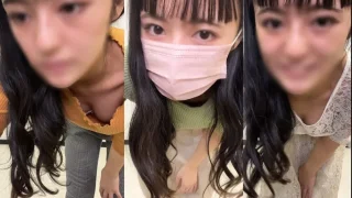 胸ちら02 インスタライブ(店員＃予約販売) - FC2 Video - 310320