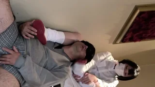 自撮り踏み活応援企画あやちゃん④上履き編 - FC2 Video - 312894