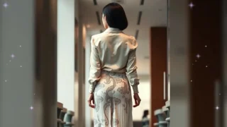 着衣女性のスライドショー【プリーツスカート／屋内01】 - FC2 Video - 314485