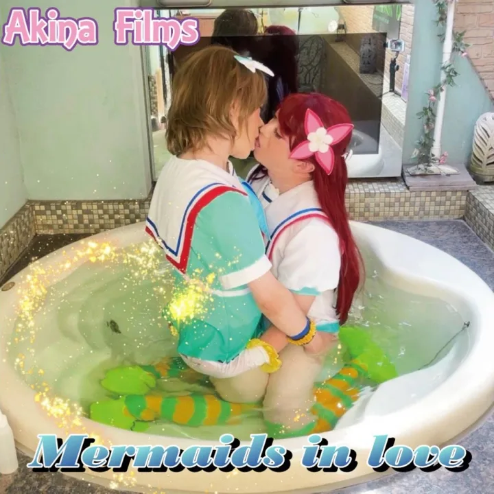 Mermaids in love ステージ衣装の下は競泳水着！そのままジャグジーにドボン！PV - FC2 Video - 321147