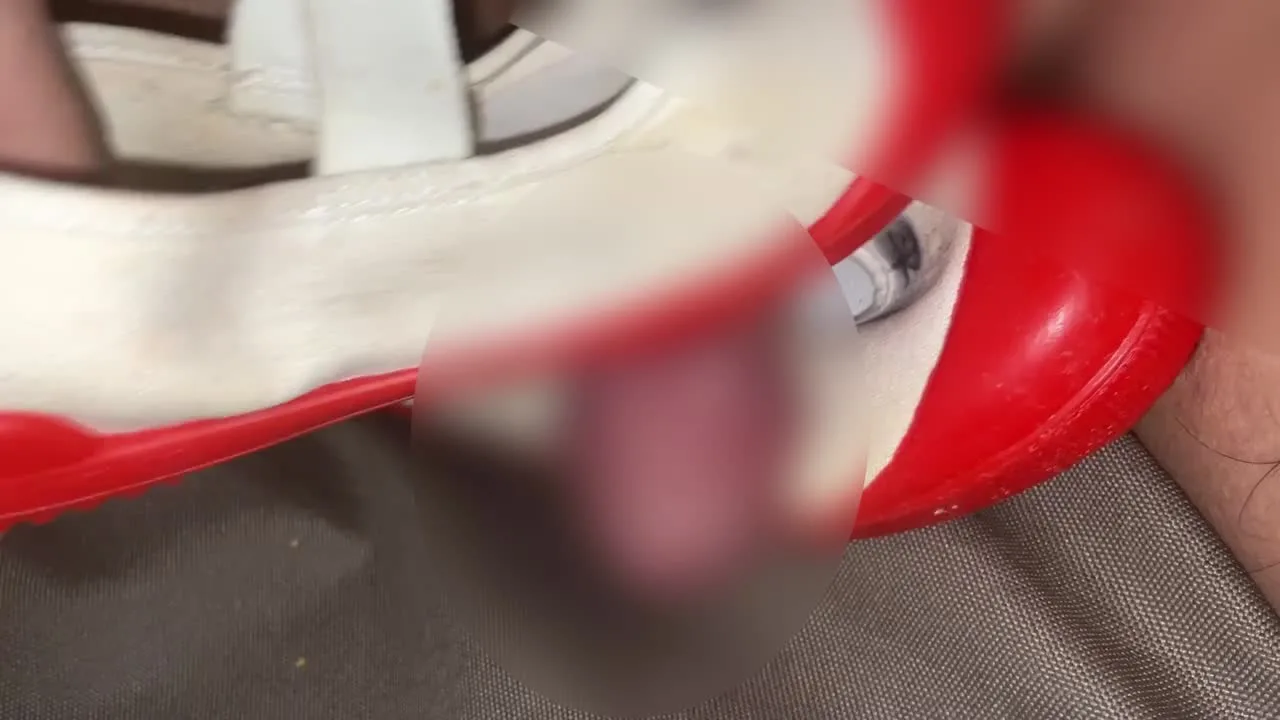 作品No.20-special【靴ぶっかけ】赤い上履きぶっかけ - FC2 Video - 324517