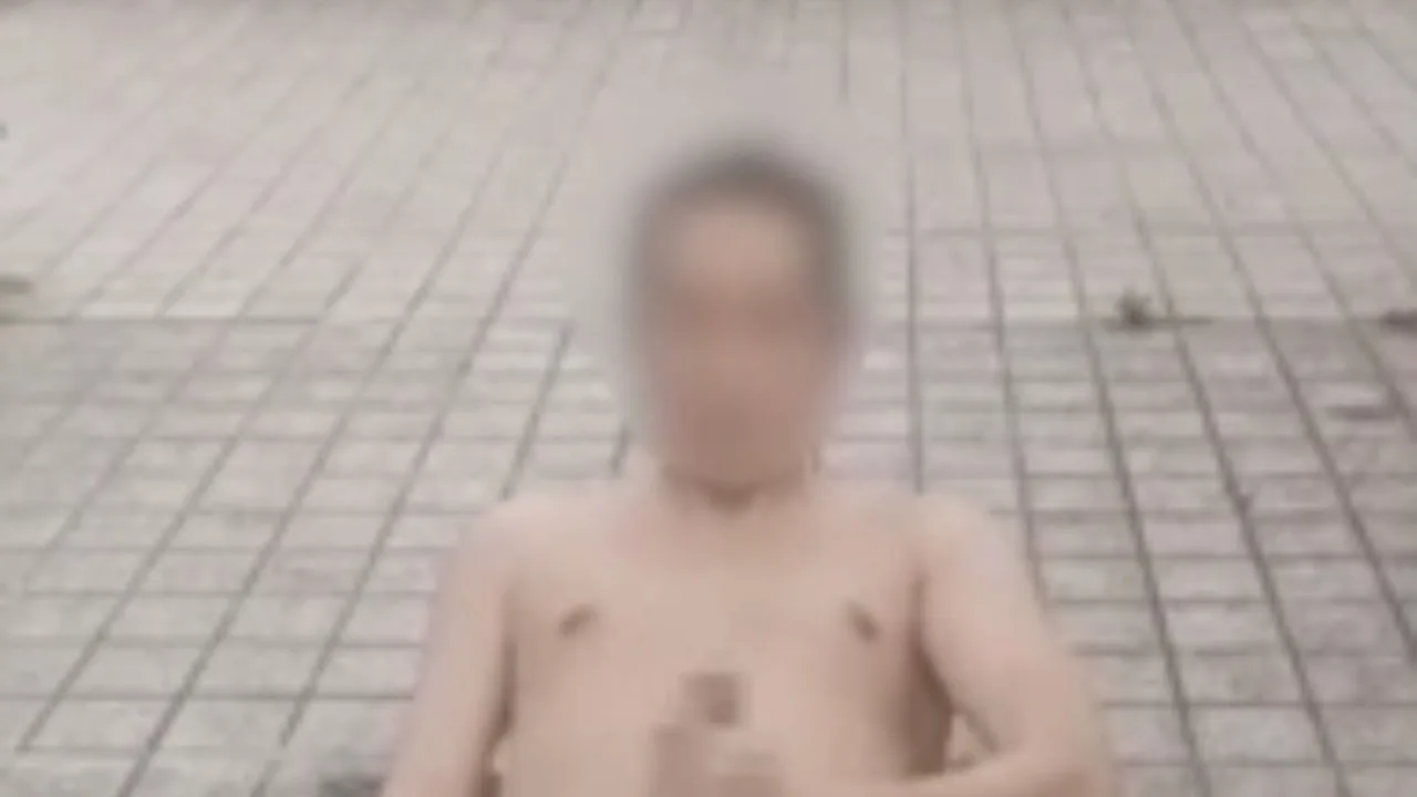 野外露出 全裸オナニー1 - FC2 Video - 336073