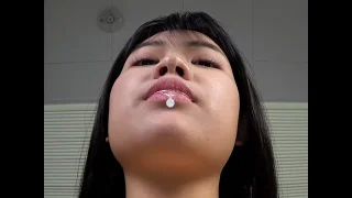 【舌フェチ唾フェチ】天沢りんのエロ長い舌・唾・口の臭い堪能コース1 - FC2 Video - 346424