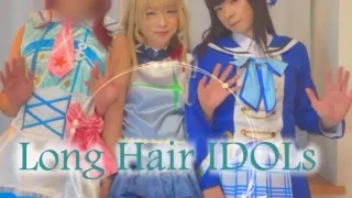 サンプル【女装】Long Hair IDOLs ロングヘアーとステージ衣装が舞い踊る - FC2 Video - 350281
