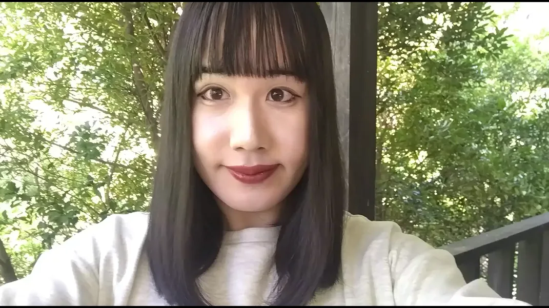 お外でベロ出しアヘ顔ピースしてみた★ - FC2 Video - 350718