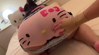 【無】#ぽっちゃり　#中出し　#マンカス　#デブ専　#キティ　#パジャマ　#デカ尻　#個人撮影 - FC2 Video - 351476