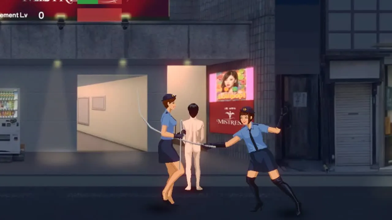 【自作ゲーム】逆リョナ系エロゲの敵キャラの攻撃シーン2 - FC2 Video - 352458