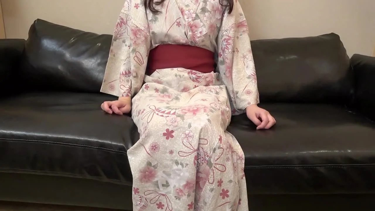 【初撮り】ハーフ顔の高学歴スレンダー美女が花火大会終わりの浴衣姿で - FC2 Video - 357191