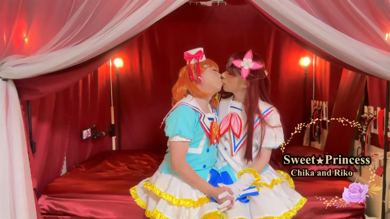 サンプル【女装】SweetPrincess　見た事のない快楽の希望・・・かわいい衣装をまとった女装男子同士のＨ - FC2 Video - 357555