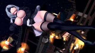 【Camera DL】2B/Tell Me【MMD】 - FC2 Video - 367682