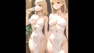 ブロンド**、レズキス (1).mp4 - FC2 Video - 369192