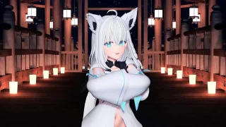 白上フブ○/Booo!【MMD】 - FC2 Video - 375149