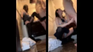 FC2-PPV-4850502 顔出し【個撮】② 宿無し女　相談④　黒ニーハイ履かされ好き放題身体を - FC2 Video - 375709