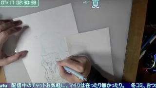 2026 C108 あかりちゃん 巫女 グラビア ペン入れA - FC2 Video - 386666