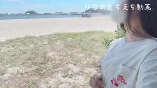 レビュー特典有り！★近くに人いるのにテントの中で全裸オナ★正面は全開 - FC2 Video - 389625