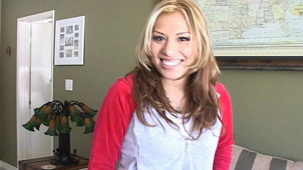 Jennifer Luv fucking in the bedroom with her natural tits - My Naughty Latin Maid - 20343