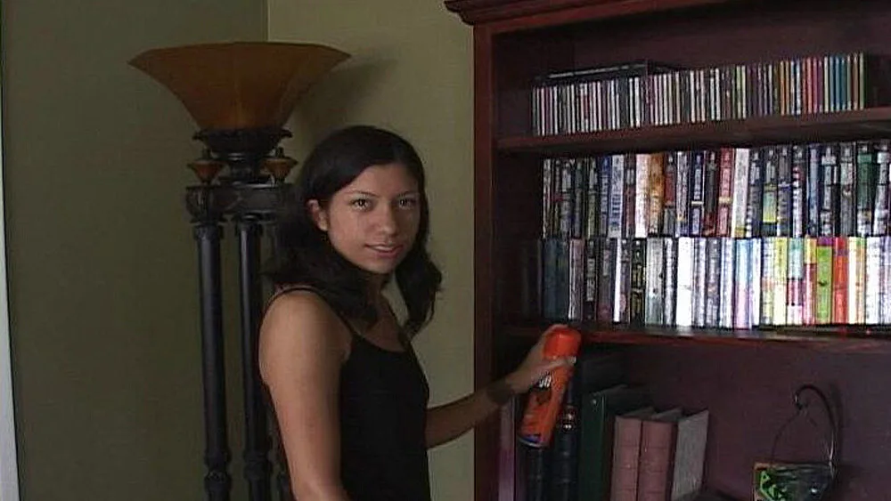 Camille fucking in the living room with her tattoos - My Naughty Latin Maid - 20368