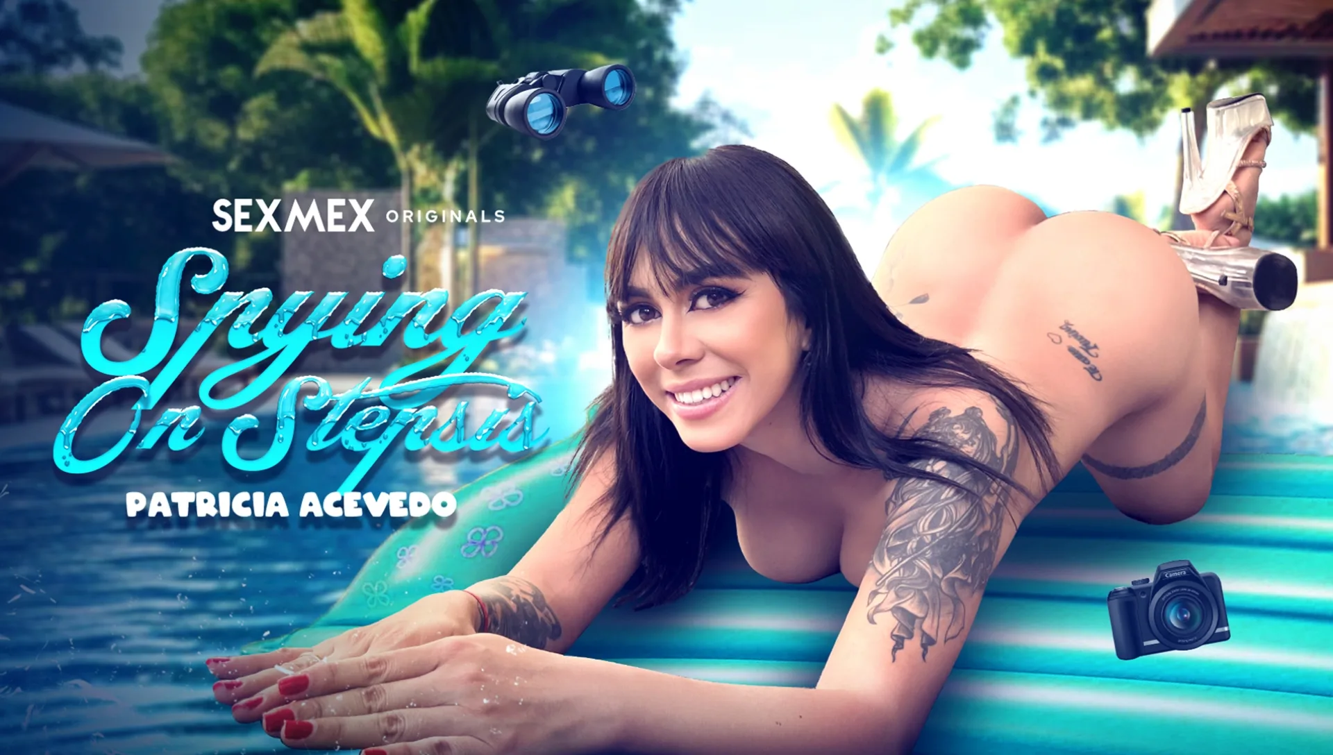 Spying on stepsis . Patricia Acevedo - SEXMEX - 22339