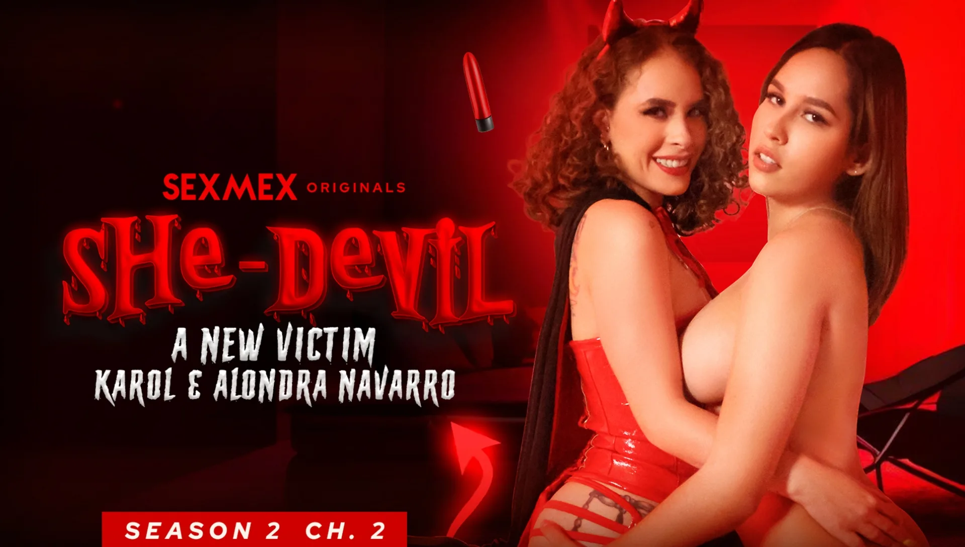 She-devil - S2-CH1 - A new victim . Karol Jaramillo + Alondra Navarro - SEXMEX - 22403