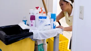 Housekeeper's double pleasure - Working Latinas - 22561