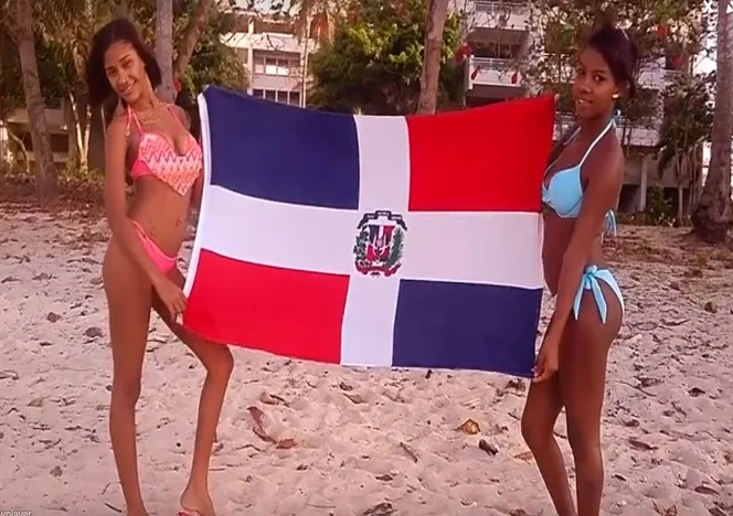 Happy Hour threesome with 2 dominican teens after chill day at the beach in Boca Chica, Dominican Republic - Toticos - 24759