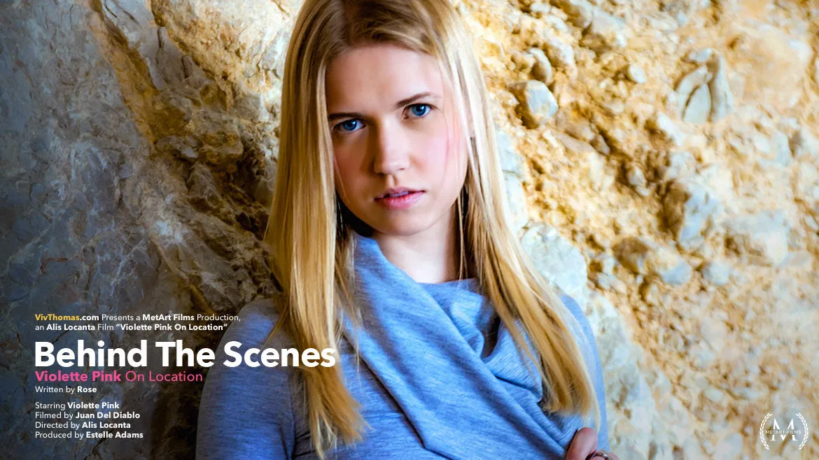 [05/29/2016] - Behind The Scenes: Violette Pink on Location - Viv Thomas - 40573