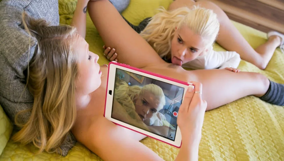 Tricking My Step-Sis - Girlsway - 51582