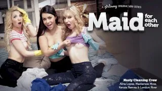 Maid For Each Other: Nasty Cleaning Crew - Girlsway - 52160