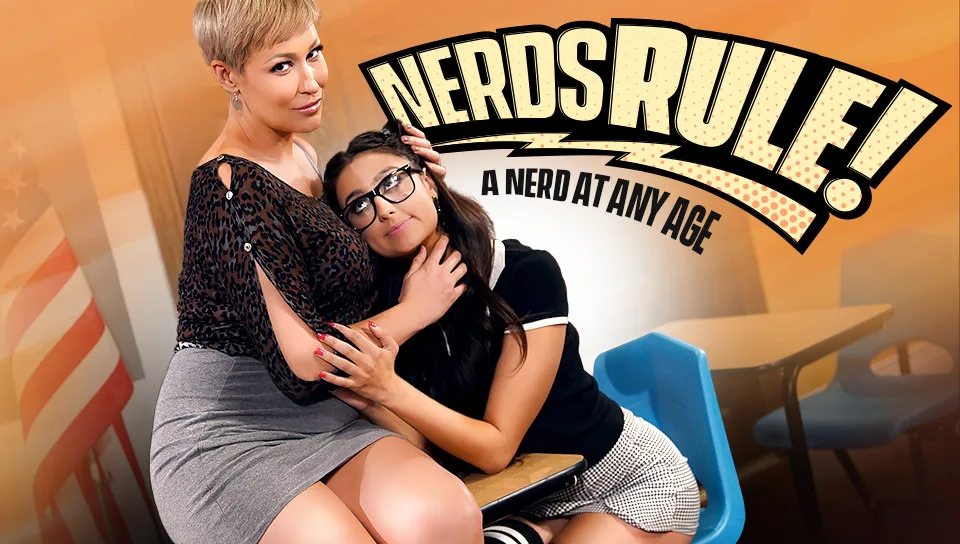 Nerds Rule!: A Nerd At Any Age - Girlsway - 52415