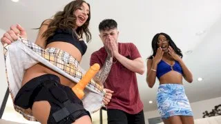 Eye On Her Thigh Strap-On - Hot And Mean - 74573