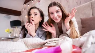 Lesbian MILF brings dildo to work - Lesbea - 79110