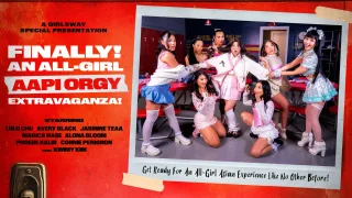 Finally! ... An All-Girl Asian Orgy Extravaganza - Girlsway - 80785