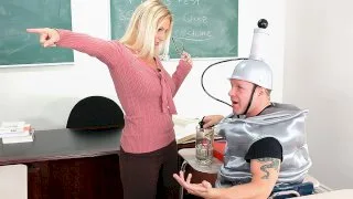 American Devon Lee fucking in the classroom with her tits - My First Sex Teacher - 2596