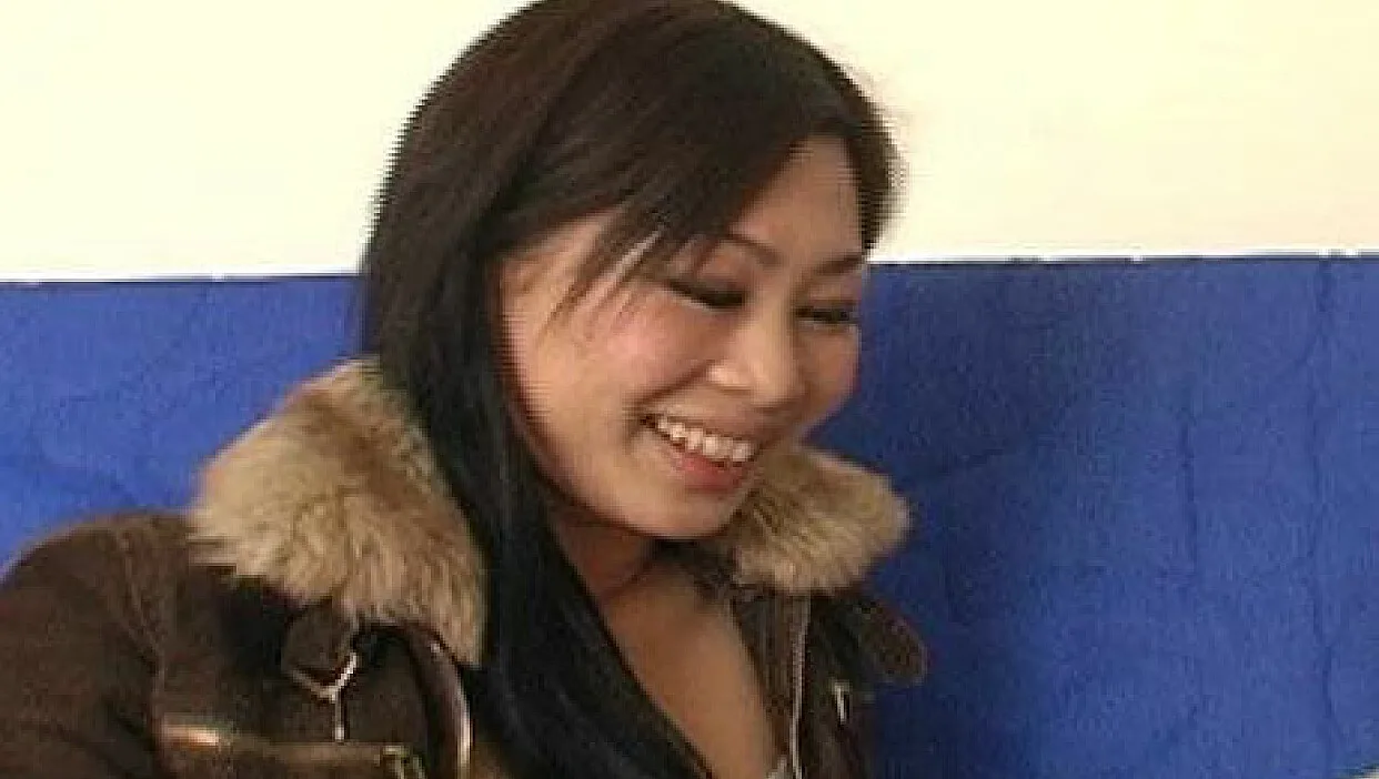 Yumi fucking in the living room with her small tits - Naughty Bookworms - 3266