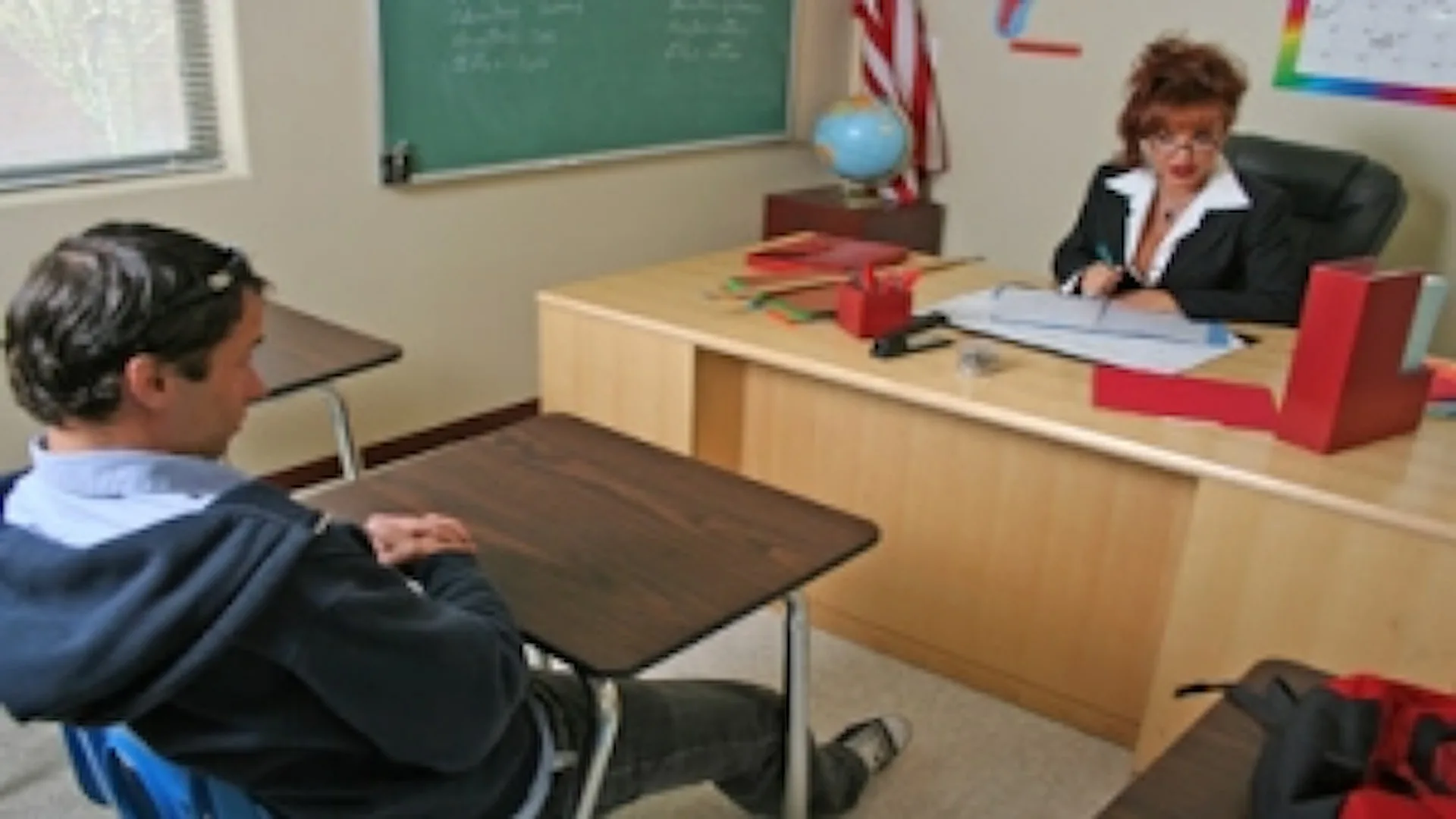 Spanish 101 - Big Tits at School - 6166