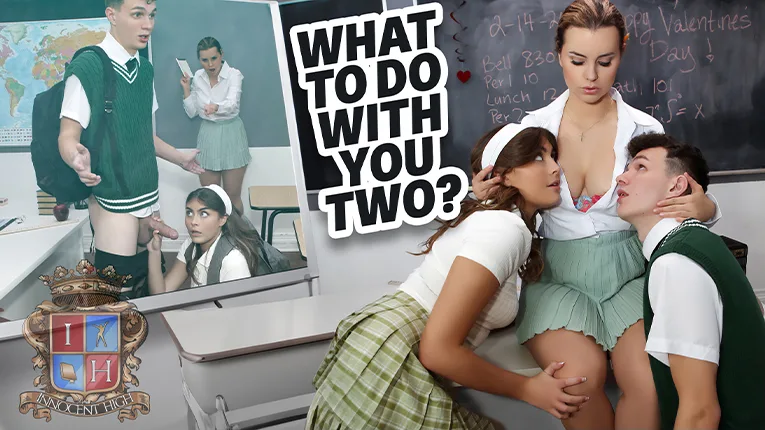 My Teacher’s Horny Intervention - Innocent High - 41470