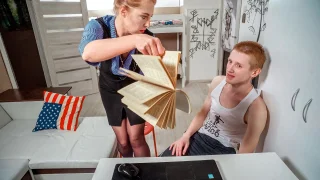 How my brother fucked a tutor, pretending to be dead! - TUTOR 4K - 41839