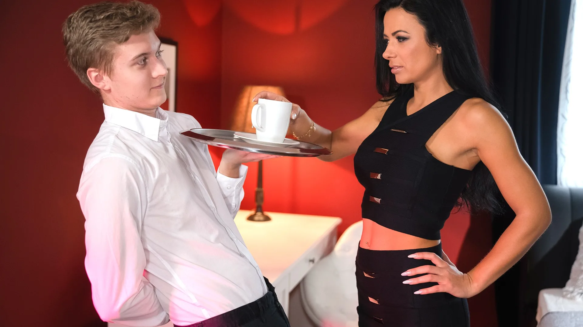 Lonely MILF room service special - Mom XXX - 33184