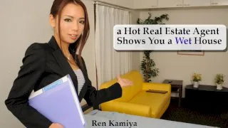 a Hot Real Estate Agent Shows You a Wet House - HEYZO - 969386