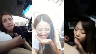 [4249-275] Blowjob in the car in the Aeon parking lot (11 people) - HeyDouga - 1043973